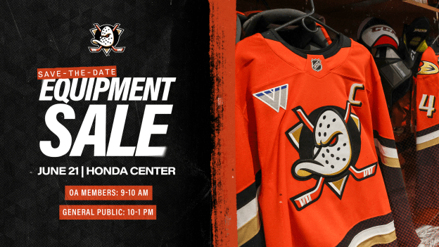 Ducks Equipment Sale & Open House