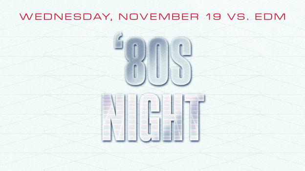 <b><h2>November 19 vs. EDM</h2><p>'80s Night</p></b>