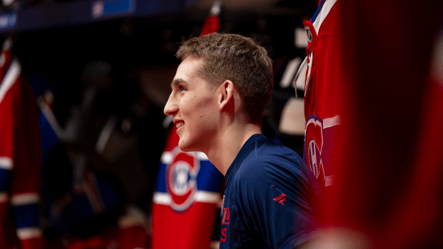 Hutson: 'I’m fortunate that I get to play for the Montreal Canadiens'