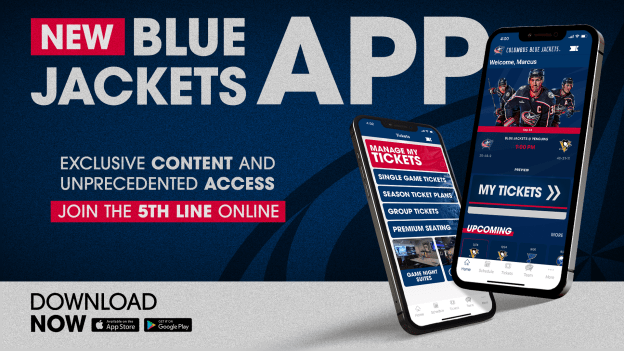 Download the new Blue Jackets app!
