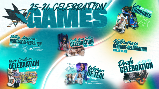 Sharks 2025-26 Celebration Games