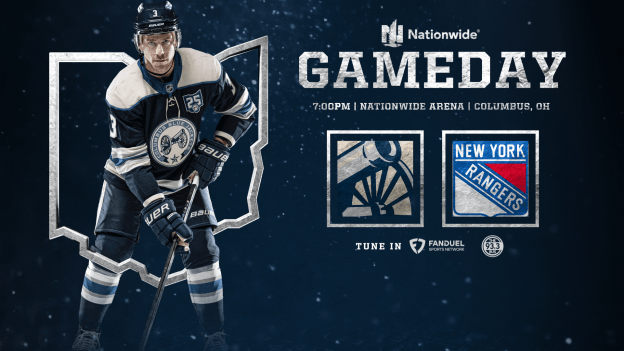 PREVIEW: Blue Jackets, Rangers meet for CBJ 25th Anniversary Game