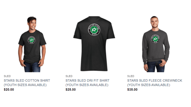 Gear Up with Dallas Stars Sled Sports Apparel