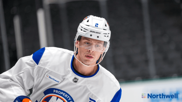 PHOTOS: Islanders Morning Skate Oct. 12 at Dallas