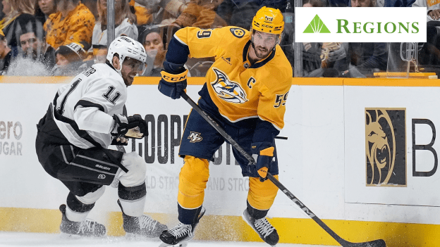 Preds Shut Out by Kings to Conclude Homestand