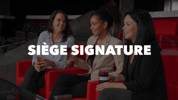 Il existe une gamme d'options de sièges signature pour vous