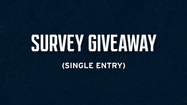 Survey Giveaway (Single Entry)