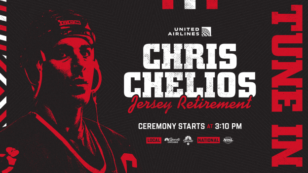 BLOG: How to Watch Chris Chelios' Jersey Retirement Ceremony