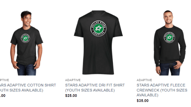 Gear Up with Dallas Stars Adaptive Sports Apparel