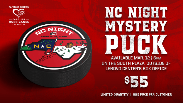 Next Mystery Puck - NC Night, March 12