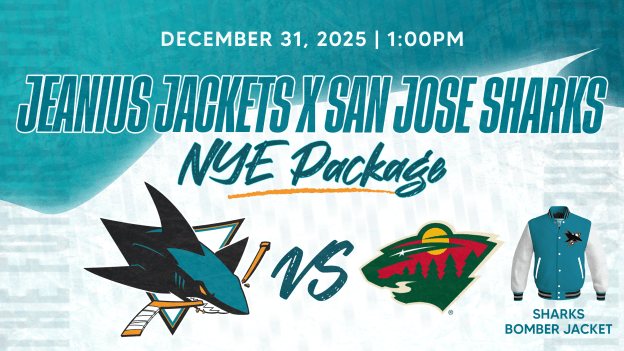 Jeanius Jackets x San Jose Sharks New Years Eve Package