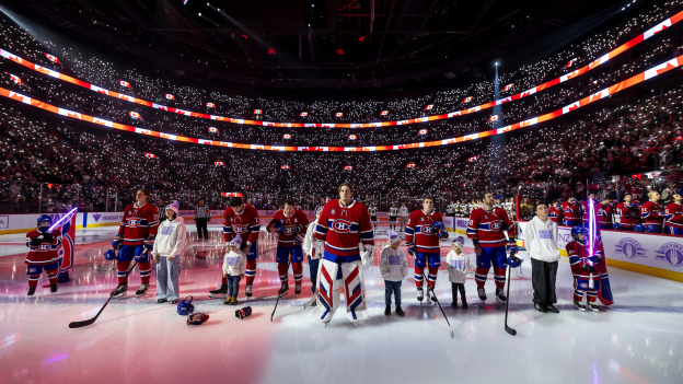 9 - Anthems - Lights - Vitor Munhoz - NHLI via Getty Images