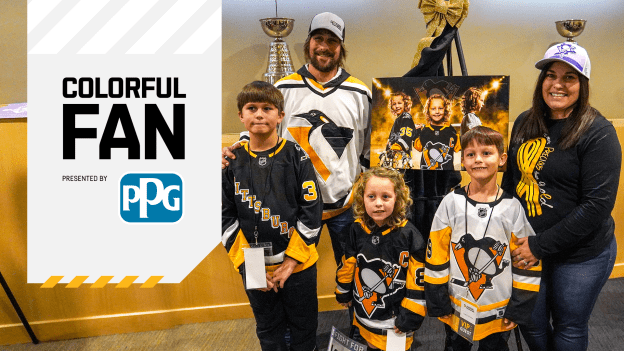 Little Pens Fan and Family Grateful for Hockey Fights Cancer Experience