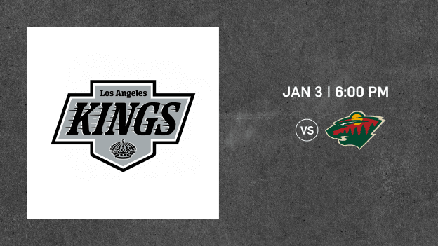JAN 3 VS MINNESOTA WILD