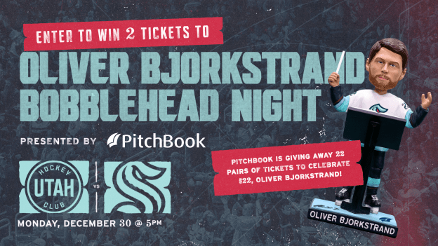 Oliver Bjorkstrand Bobblehead Night Sweepstakes