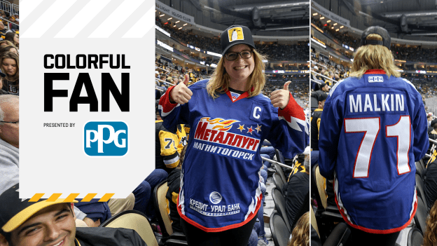 Malkin Fan Rocks Rare Metallurg Jersey to Support Geno and the Penguins