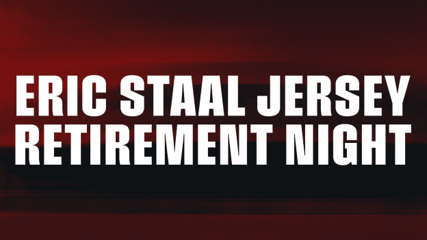 Eric Staal Jersey Retirement Night