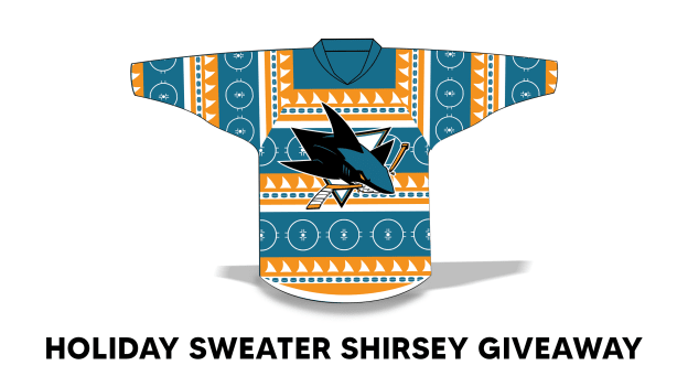 San Jose Sharks SGA Giveaway 3/5/22 Hockey is for Everyone Shirsey