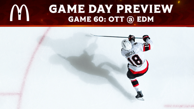 Senators begin western swing with visit to Edmonton