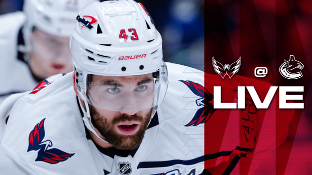 LIVE: Capitals @ Canucks