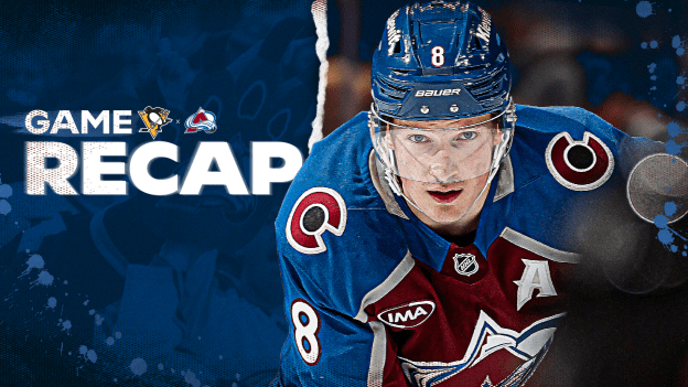 Avalanche Use Three-Goal Third Period to Defeat Penguins 4-1