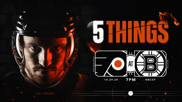 5 Things: Flyers @ Bruins