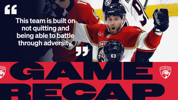 RECAP: Panthers 7, Blue Jackets 6 (OT)