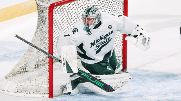 ‘Truly a dream come true’: Augustine agrees to three-year, entry-level deal with Red Wings 