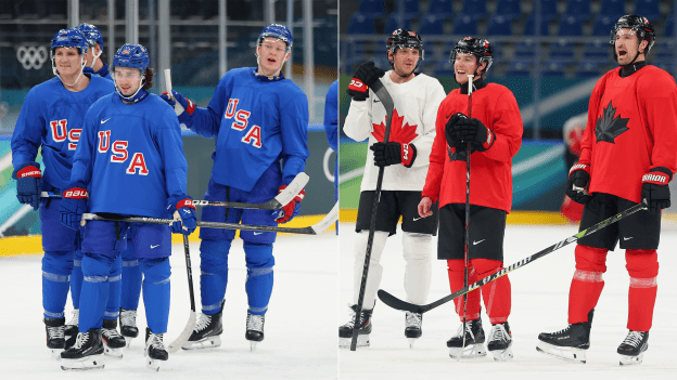 NHL players arrive, soaking up Olympic spirit