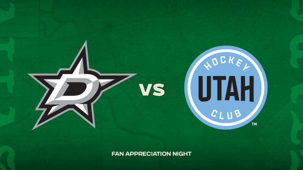 <center>Utah Hockey Club<p>Saturday, Apr. 12 at 7:00 p.m. CT</p></center>