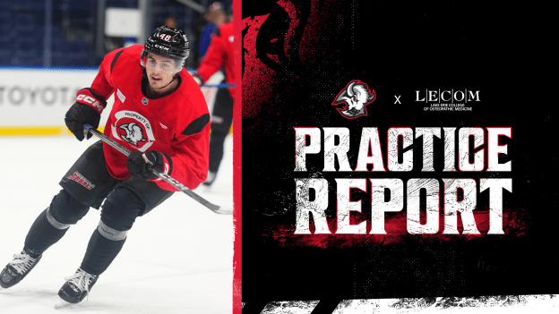 Practice Report | Kozak joins Sabres with Kulich out week to week