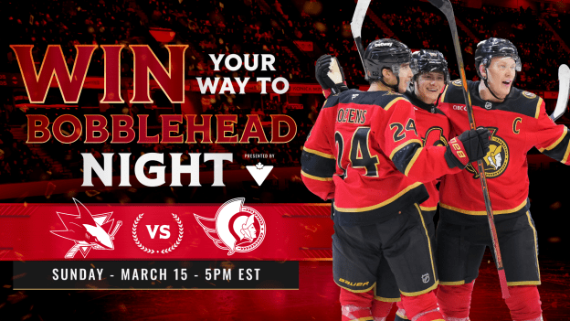 Win Your Way to Bobblehead Night Presented by Canadian Tire