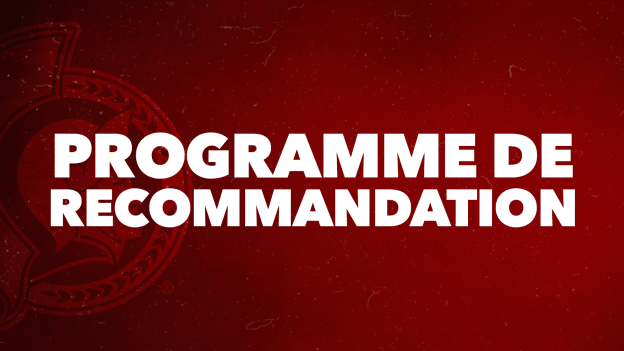 Directives du programme de recommandation