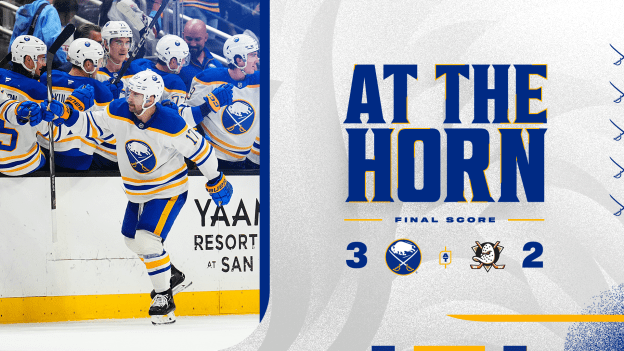 At the Horn | Sabres 3 - Ducks 2 (OT)