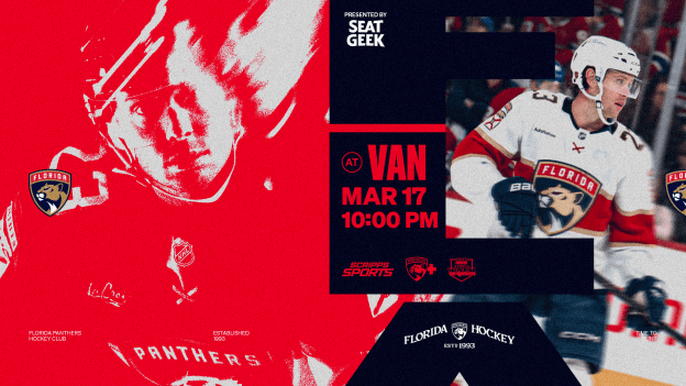 GAMEDAY: Panthers at Canucks