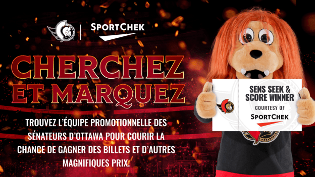 Cherchez et marquez présenté par SportChek