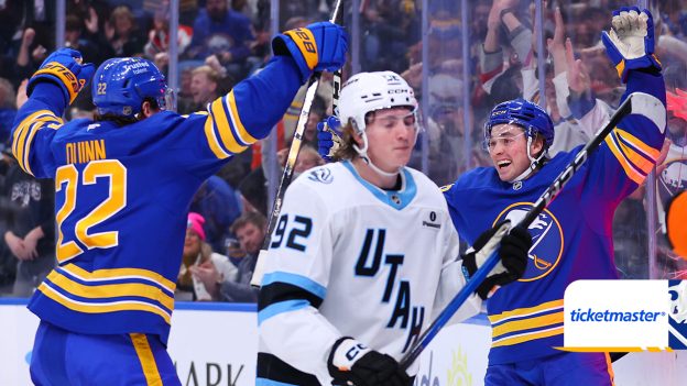 GAME PHOTOS | Sabres vs. Mammoth