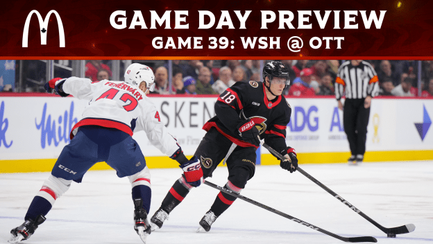 Senators and Capitals clash on New Year’s Day