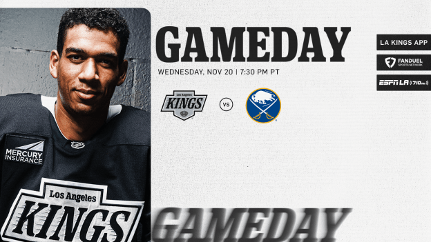 LA Kings vs. Buffalo Sabres: Tune In