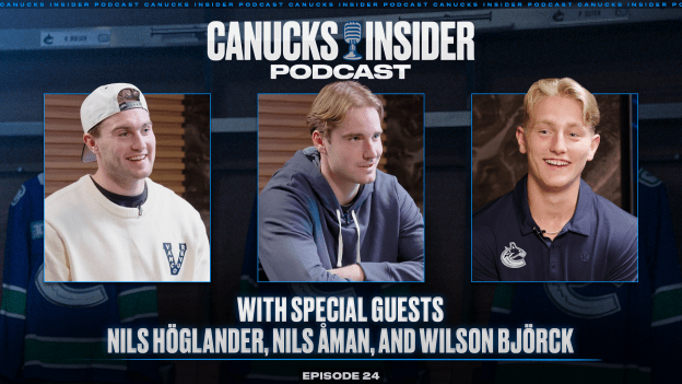 Nils Höglander, Nils Åman and Wilson Björck Join Canucks Insider Podcast to Discuss Their Development and Offseason Work