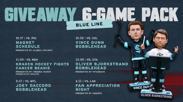 Giveaway Pack - Blue Line