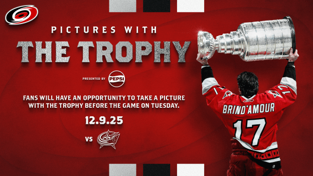 Dec. 9 | Take Photos With The Trophy