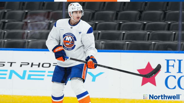 PHOTOS: Islanders Morning Skate Oct. 17 at St. Louis