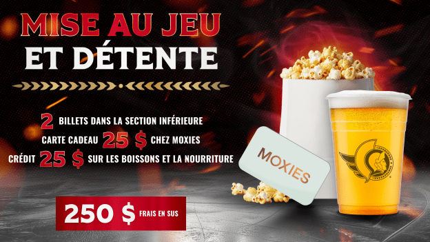 Moxies mise au jeu et détente