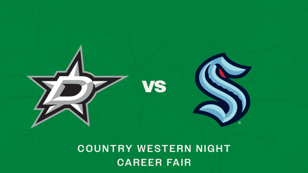 <center>Seattle Kraken<p>Wednesday, Feb. 25 at 7:00 p.m. CT</p></center>