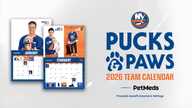 Pucks and Paws Calendar On Sale Now!