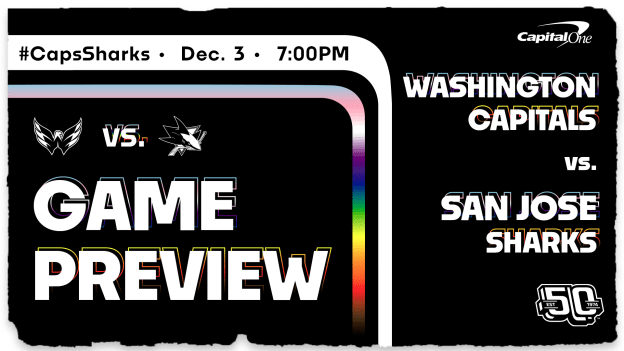 Caps Stop Home to Host Sharks