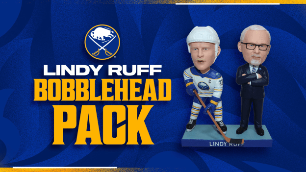 Lindy Ruff Bobblehead Pack