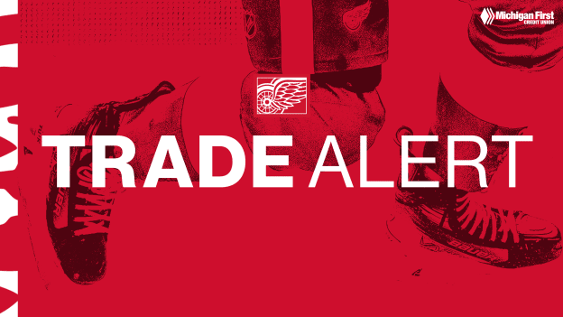 Red Wings complete three-team trade with Seattle and Tampa Bay