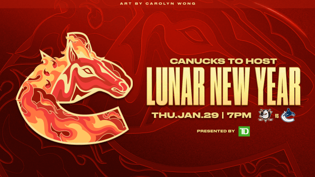 CANUCKS TO CELEBRATE THE YEAR OF THE HORSE ON JANUARY 29TH